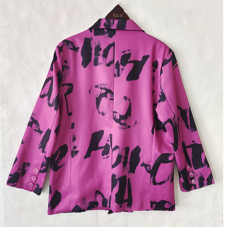 Shiela Abstract Print Blazer