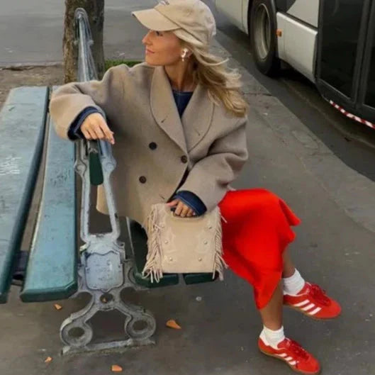 Shiela Cotton Woolen Jacket