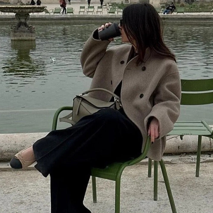 Shiela Cotton Woolen Jacket