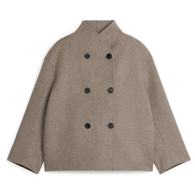 Shiela Cotton Woolen Jacket