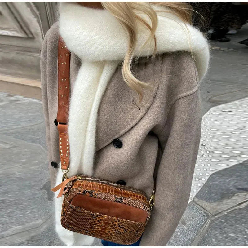 Shiela Cotton Woolen Jacket