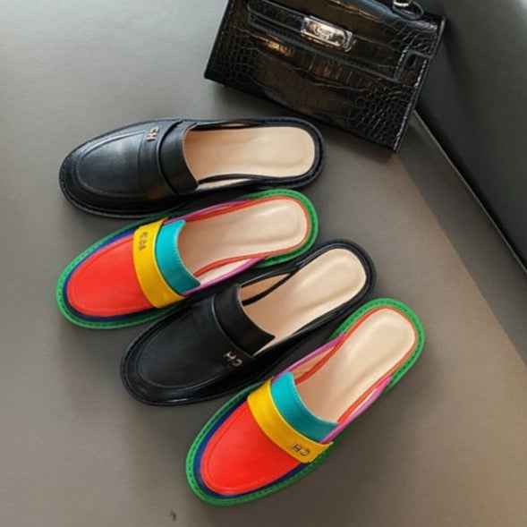 Sidney Multi Color Block Genuine Leather Loafer - 2 Styles