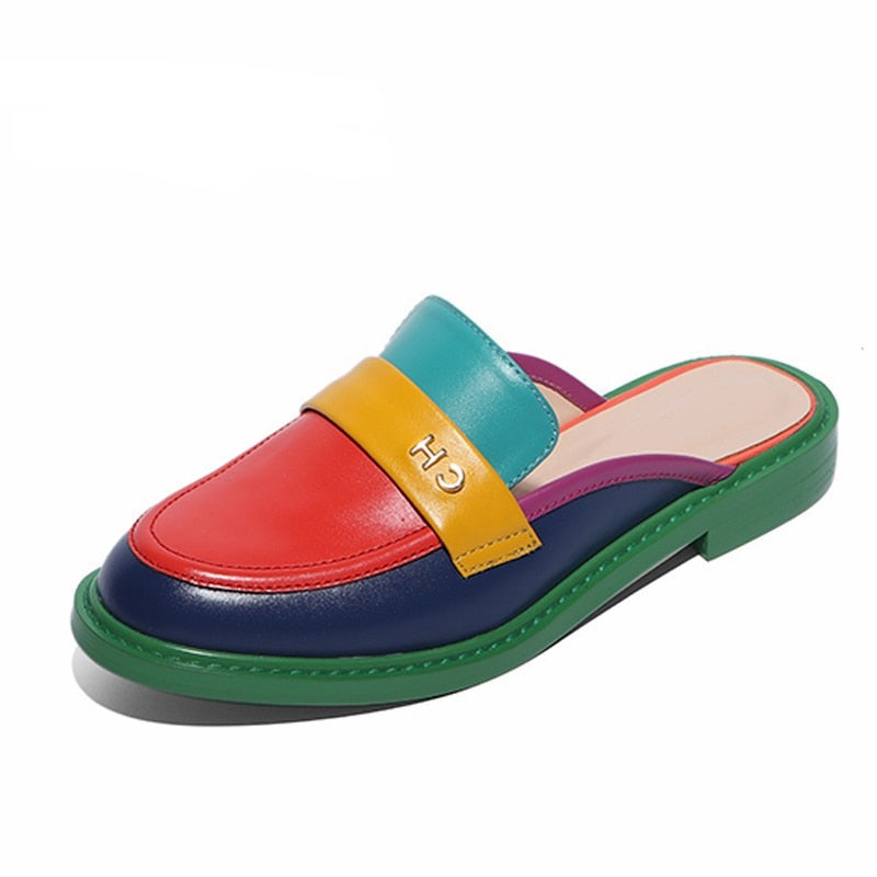 Sidney Multi Color Block Genuine Leather Loafer - 2 Styles