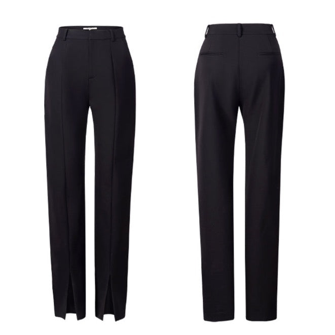 Simone Casual Pants with Split Bottom Details
