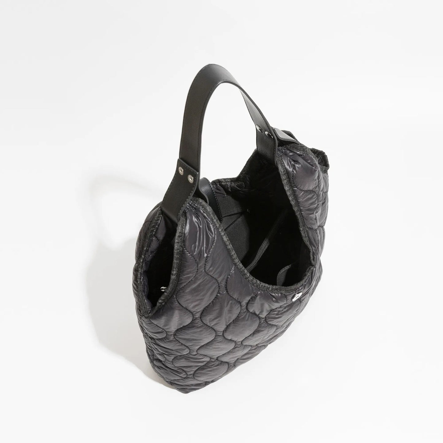 Sirke Quilted Puffer Hobo Bag