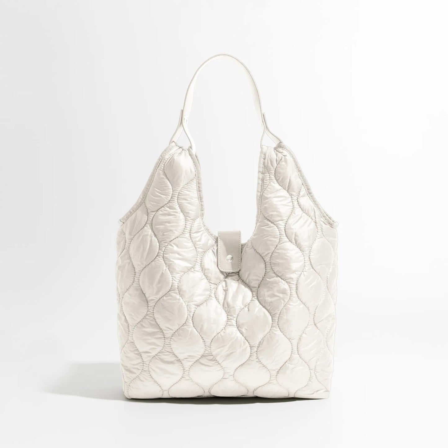 Sirke Quilted Puffer Hobo Bag