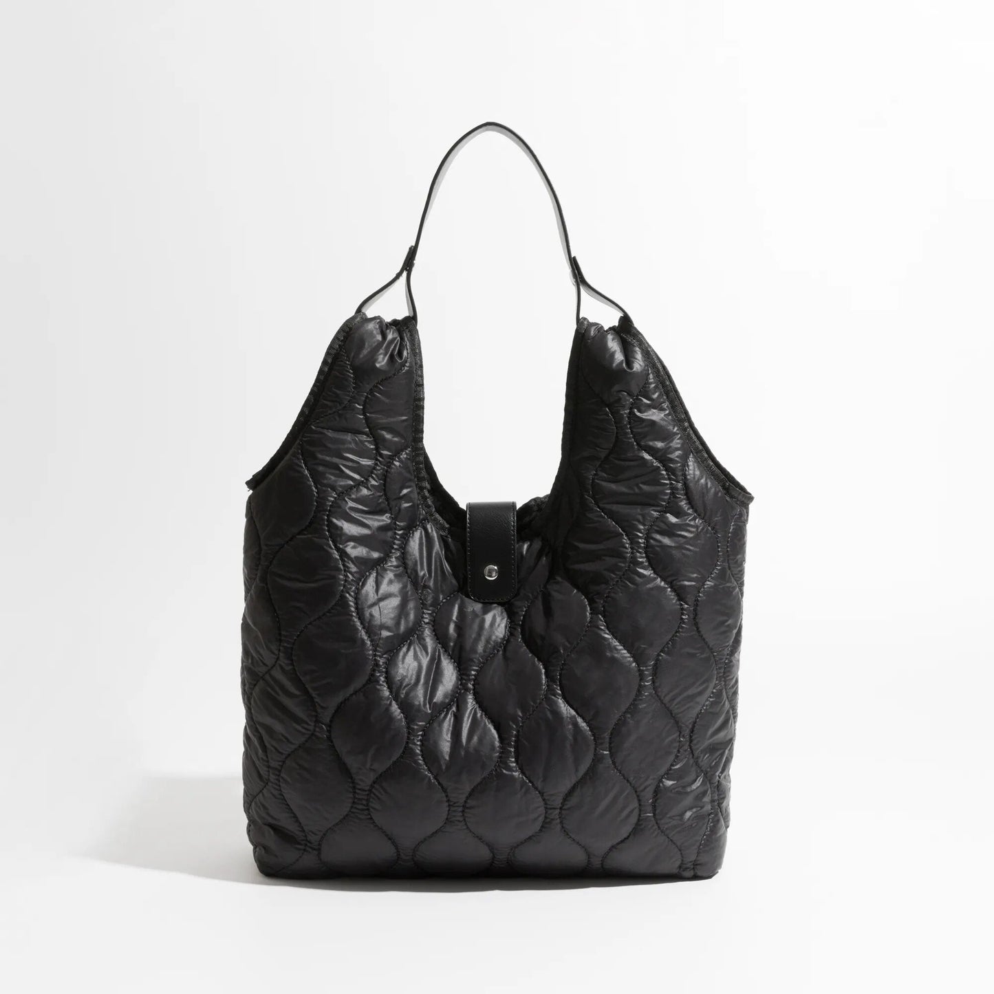 Sirke Quilted Puffer Hobo Bag