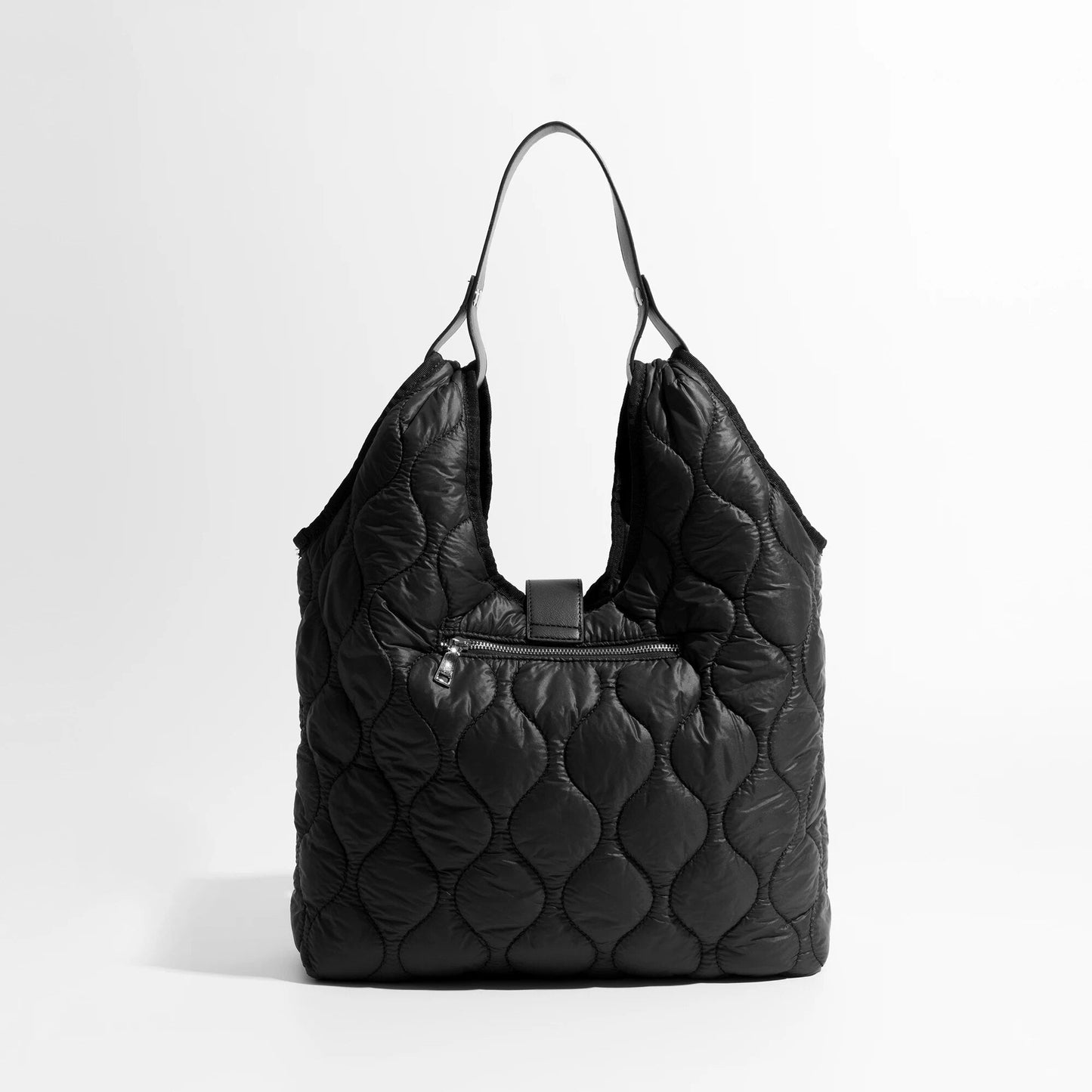Sirke Quilted Puffer Hobo Bag