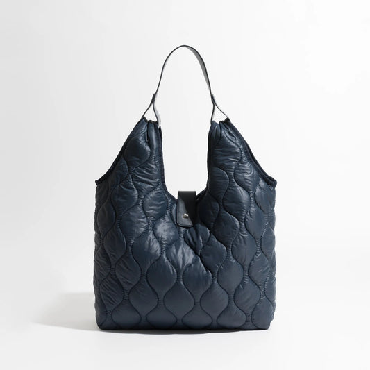 Sirke Quilted Puffer Hobo Bag