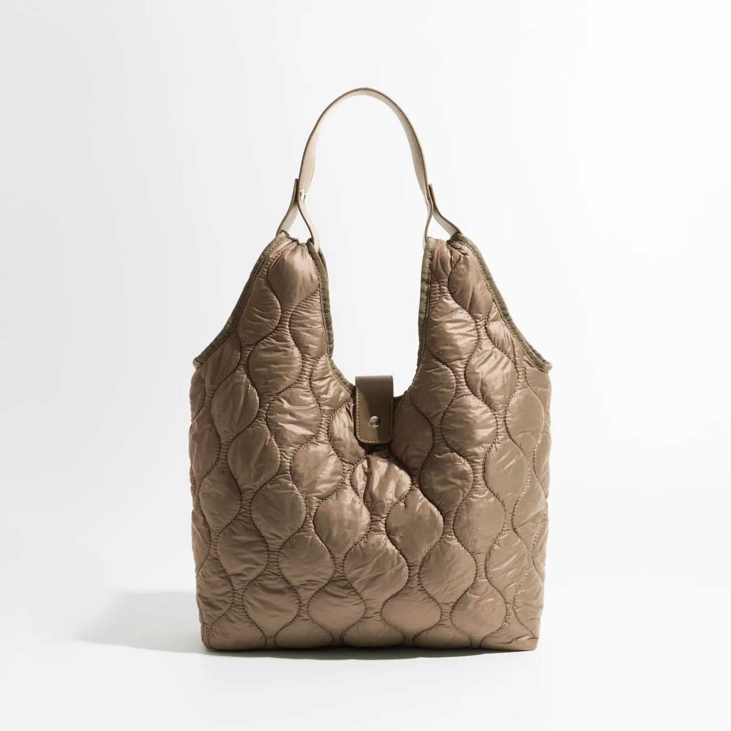 Sirke Quilted Puffer Hobo Bag