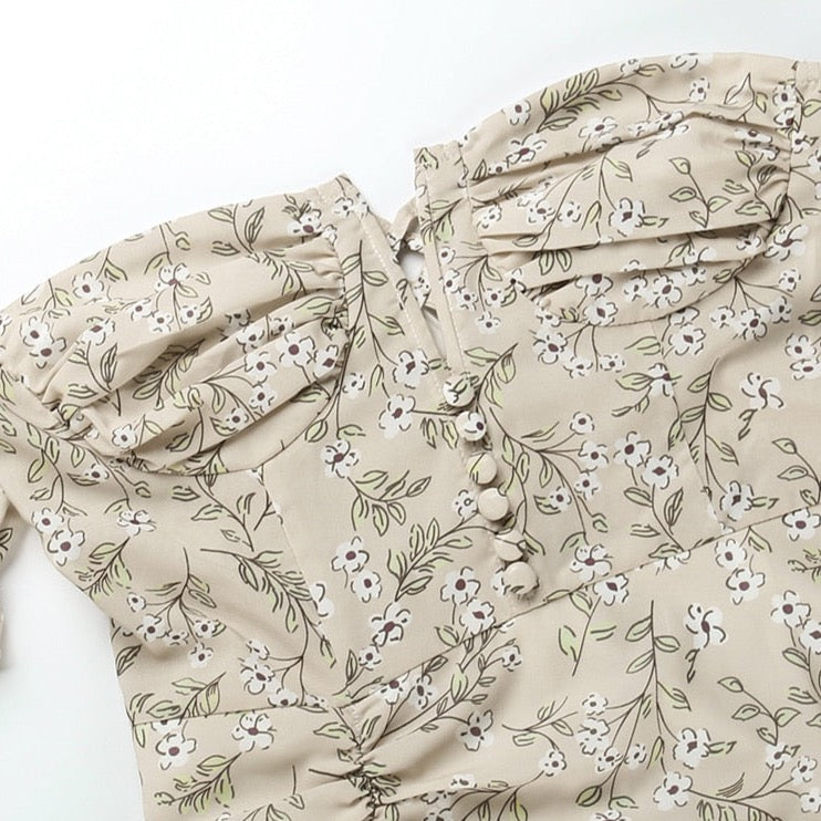 Sofia Vintage Floral bustier Dress - 2 Florals