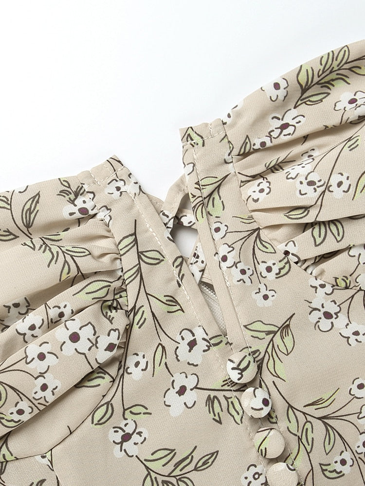 Sofia Vintage Floral bustier Dress - 2 Florals