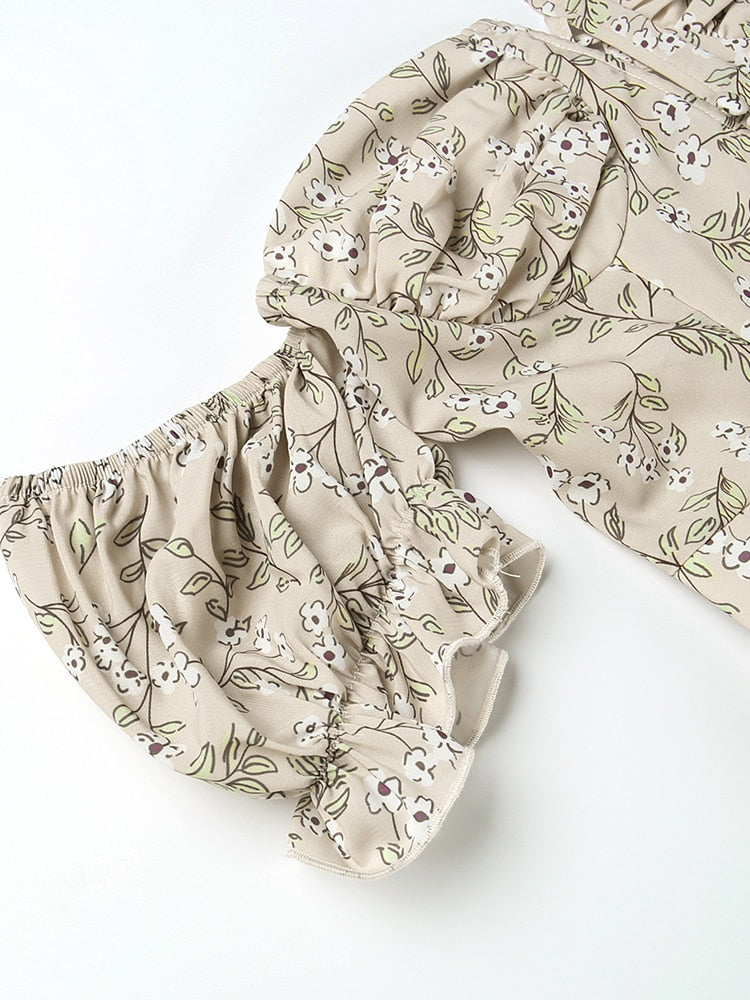 Sofia Vintage Floral bustier Dress - 2 Florals