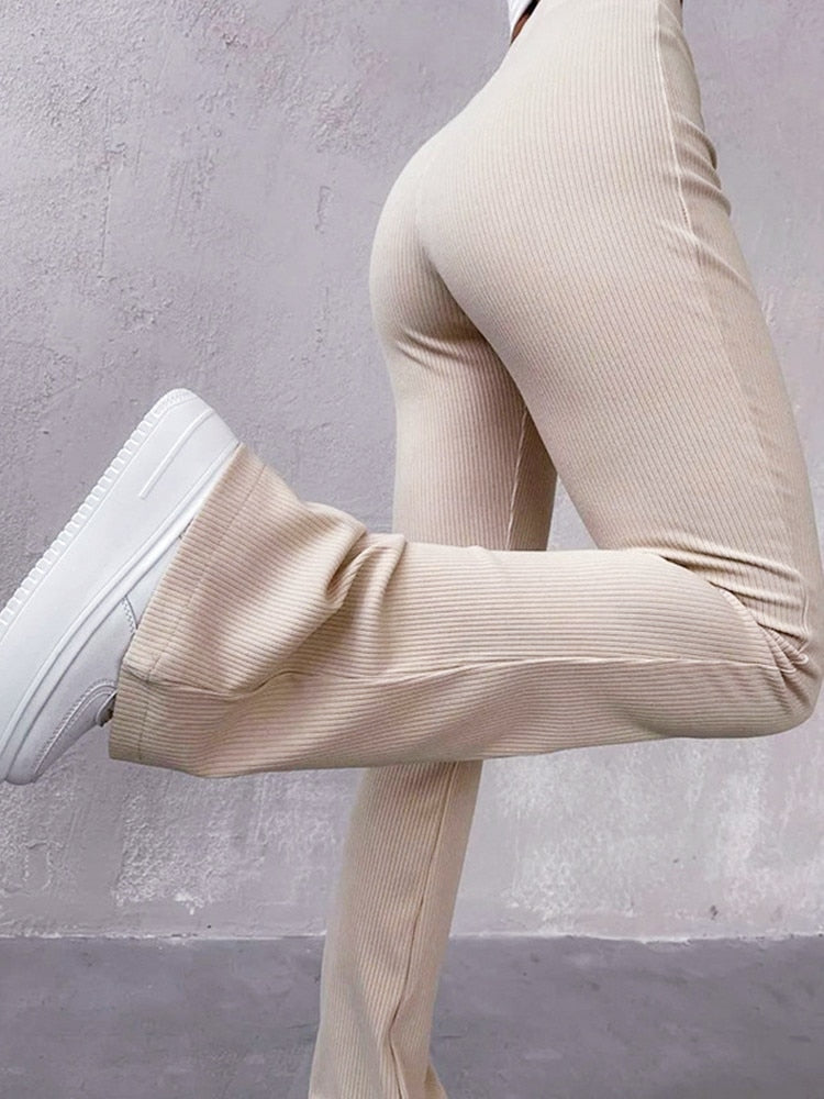 Solid Slim Fit Streetwear Pants