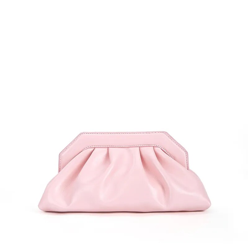 Sonya Ruched Evening Clutch