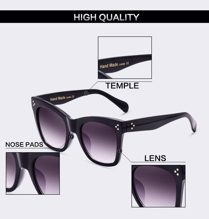 Square Cat Eye Acetate Sunglass