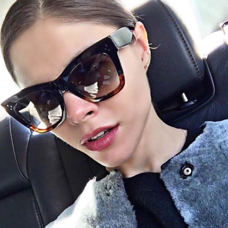 Square Cat Eye Acetate Sunglass