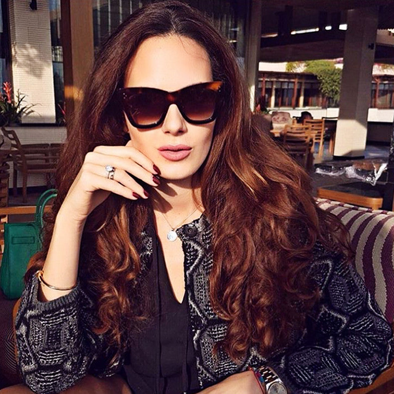 Square Cat Eye Acetate Sunglass