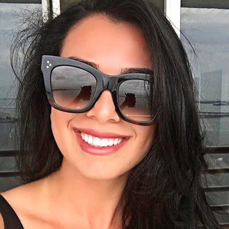 Square Cat Eye Acetate Sunglass