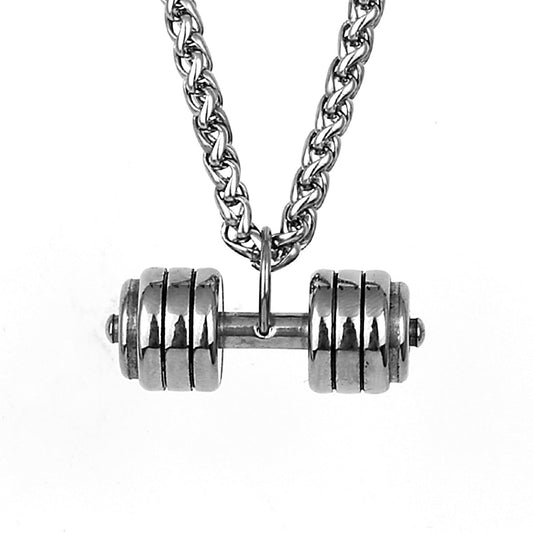 Street Dumbbell Necklace