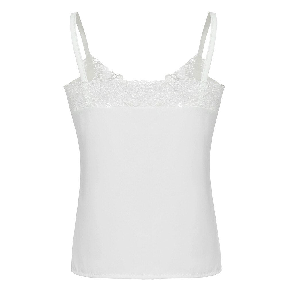 Spaghetti Strap Top Lace Cami