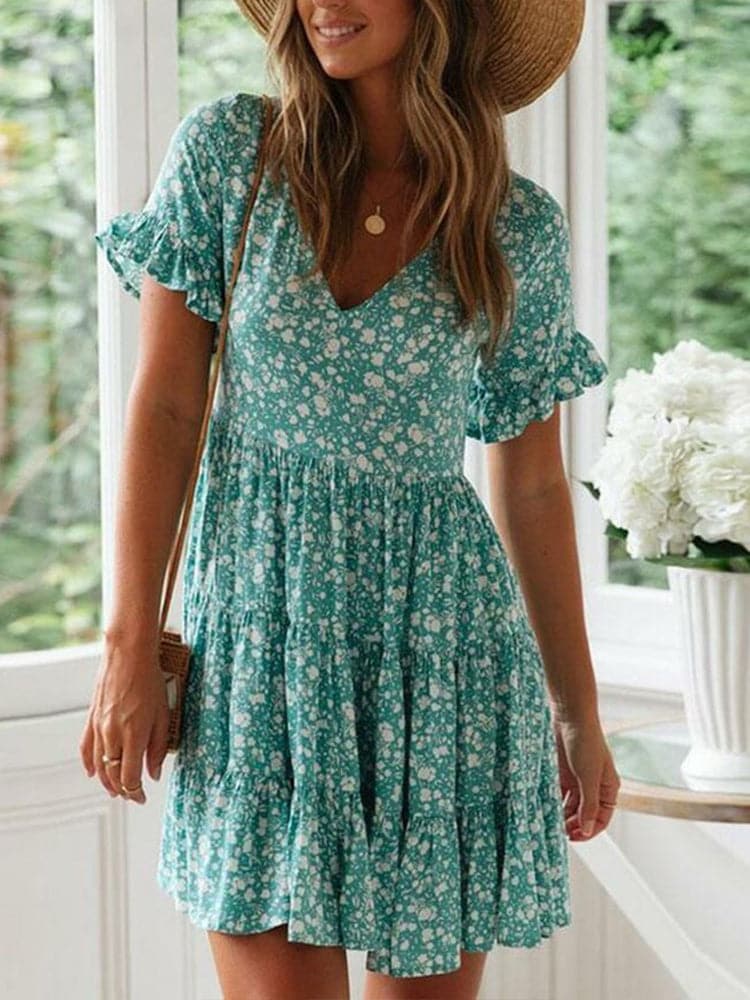 Summer Wrap Holiday Sundress