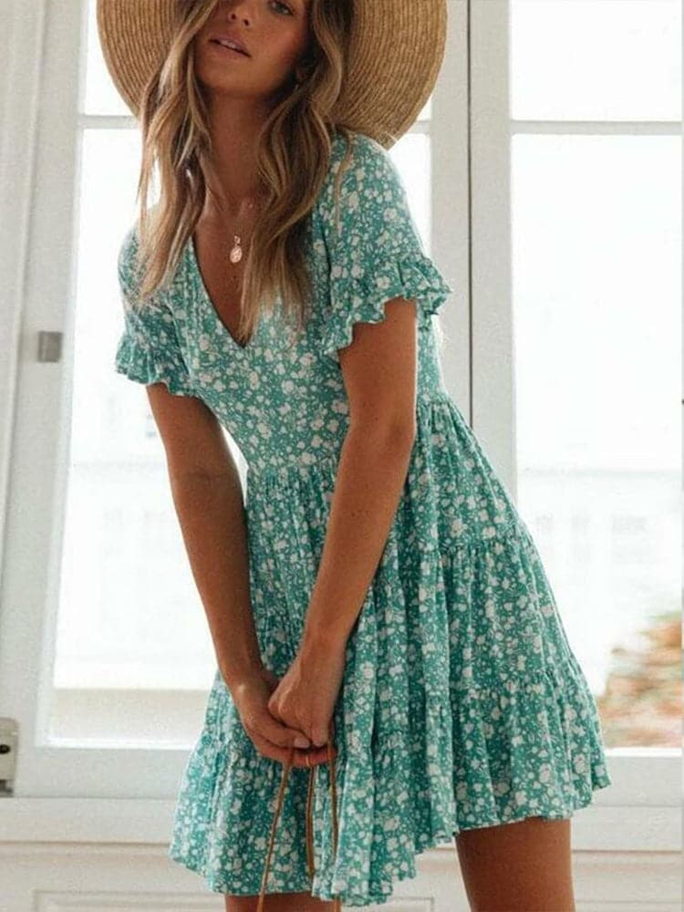 Summer Wrap Holiday Sundress