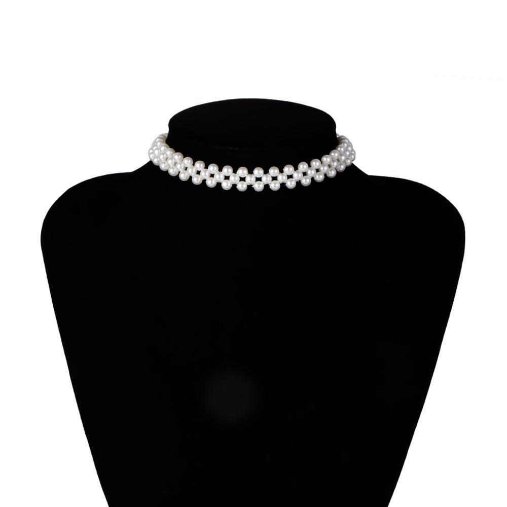 Suzanna Pearl Beads Choker
