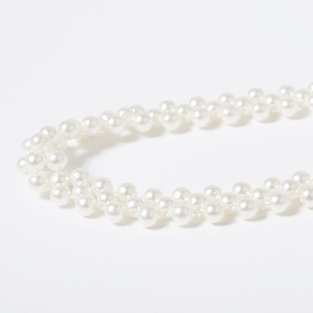 Suzanna Pearl Beads Choker