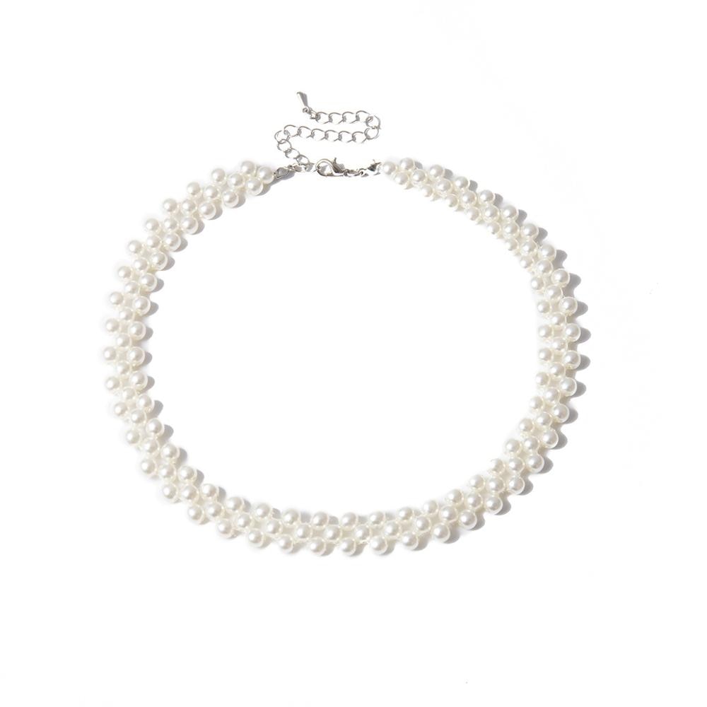 Suzanna Pearl Beads Choker