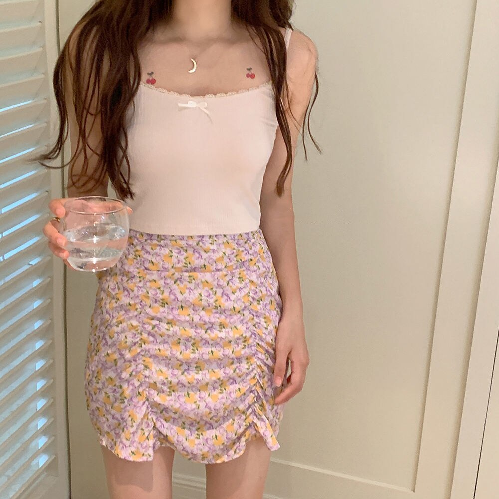 Sweet Bow Lace Off Shoulder Basic Knitted Top