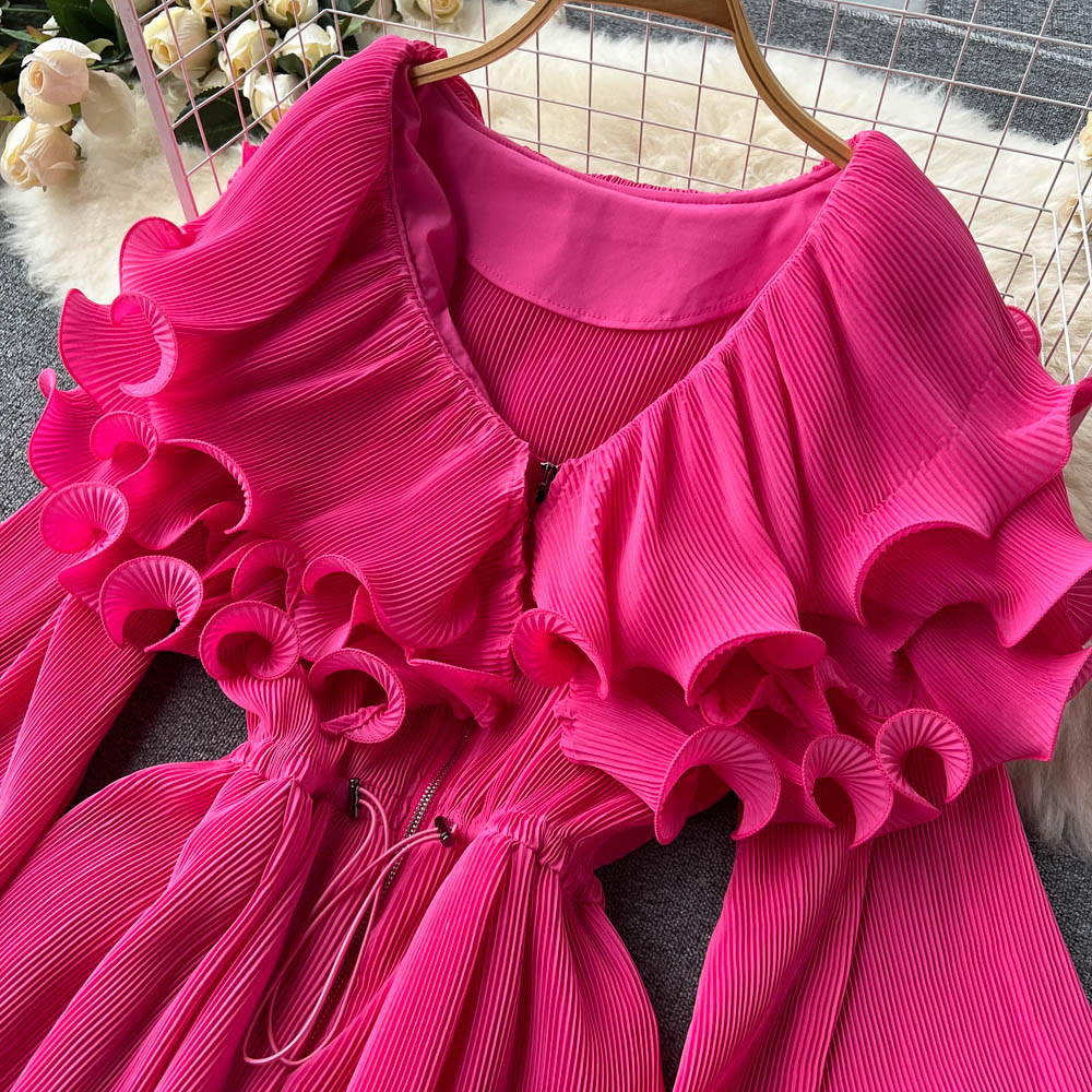 Sylvie Ruffle Top Jumpsuit - 5 Colors