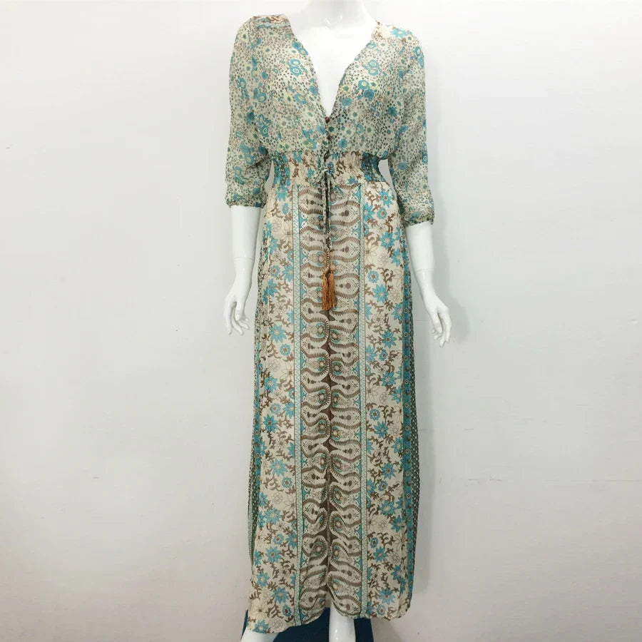 Gypsy Hippie Women's Summer Boho Dress