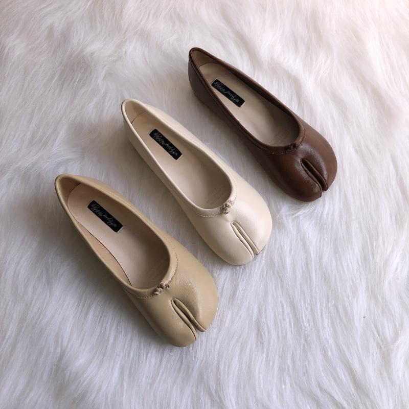Tabitha Split Toe Ballet Flats - 5 Colors
