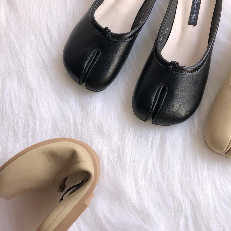 Tabitha Split Toe Ballet Flats - 5 Colors