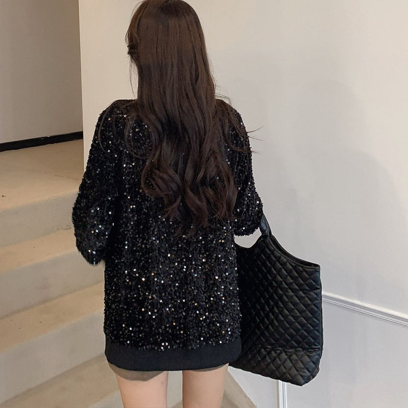 Taylor Glitter Sequin Cardigans - 2 Colors