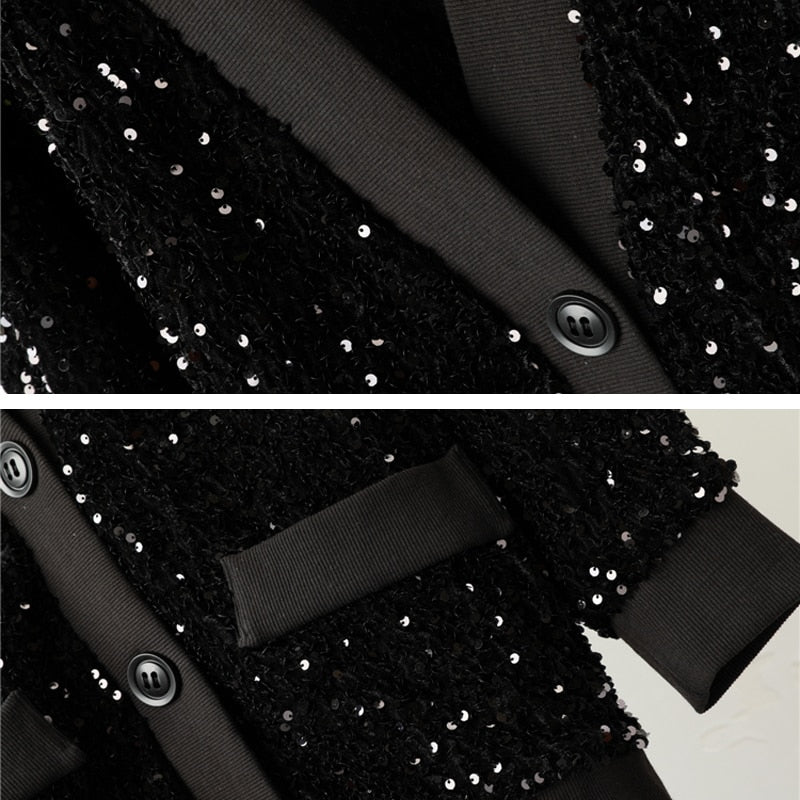 Taylor Glitter Sequin Cardigans - 2 Colors