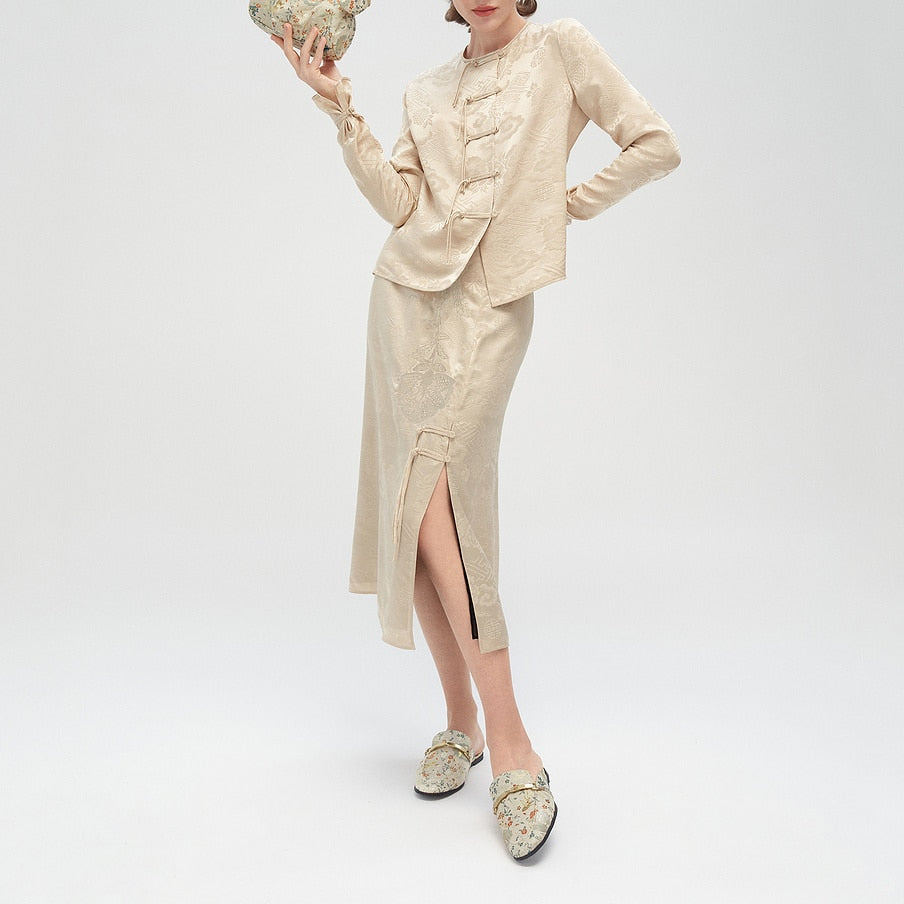 Teressa Floral Prints Mules - 2 Colors