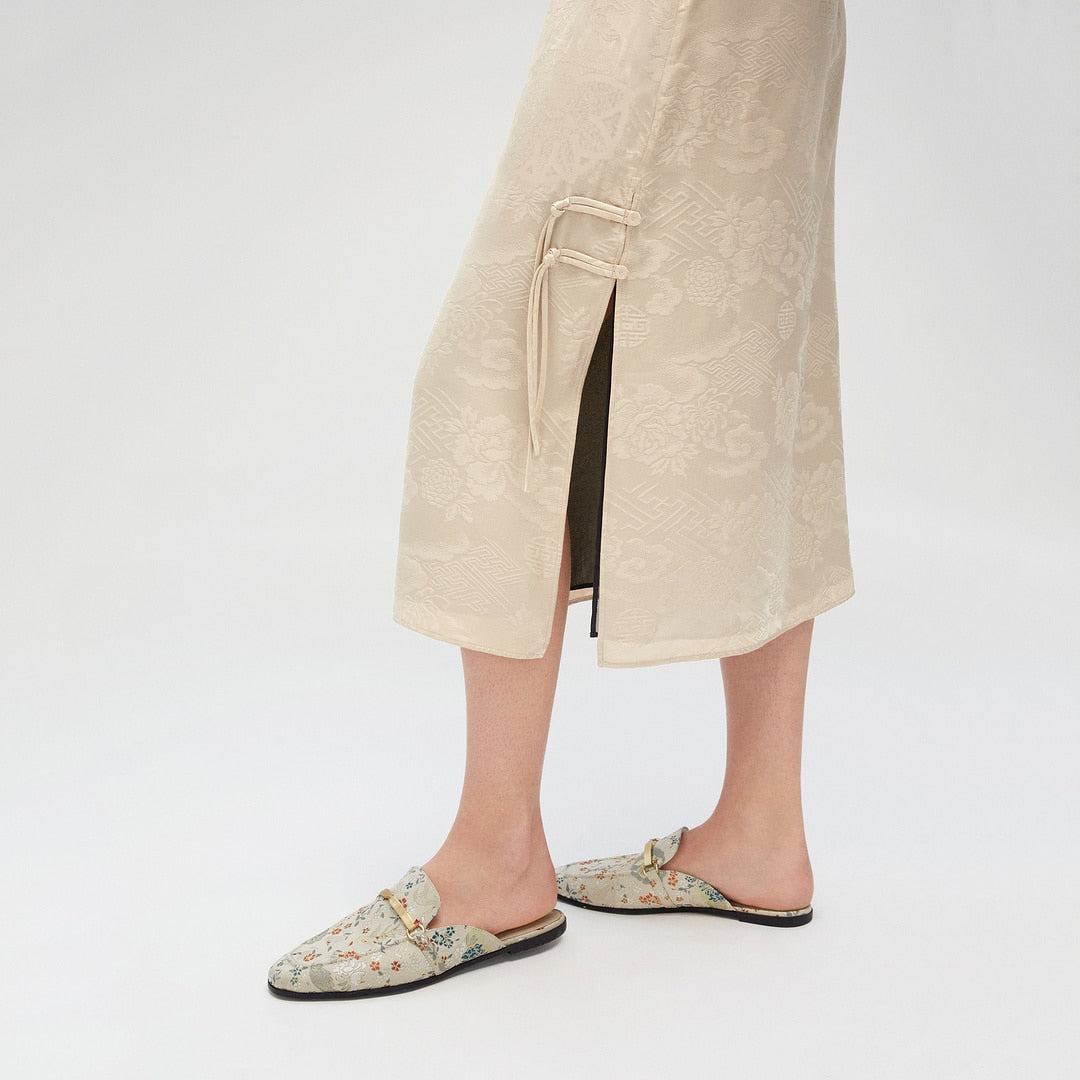 Teressa Floral Prints Mules - 2 Colors