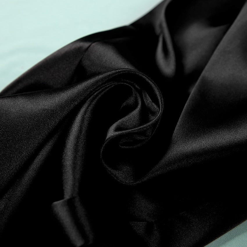 Tessa Back Lace Satin Pajama Set