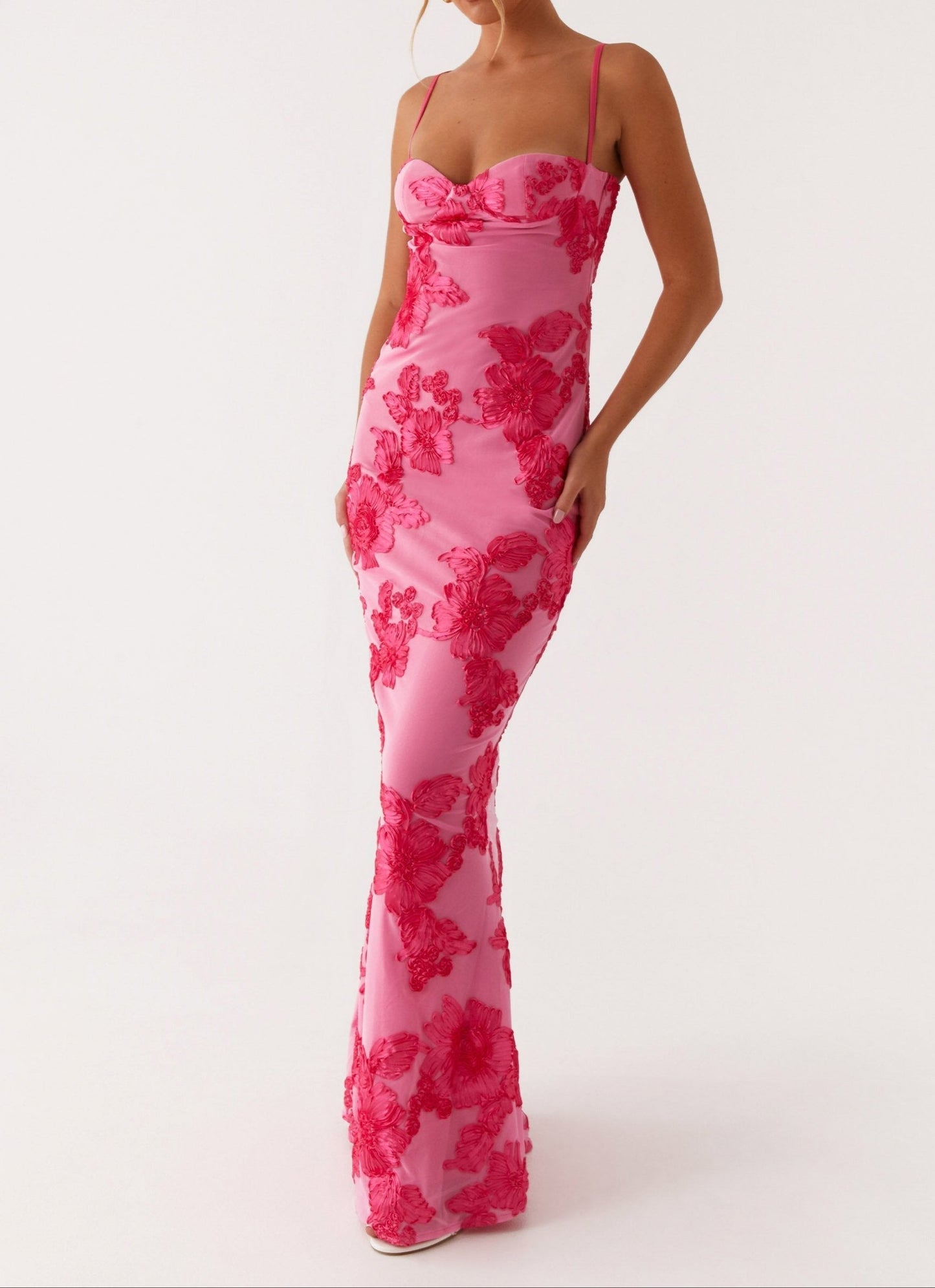 Elisabetta Maxi Dress - Pink