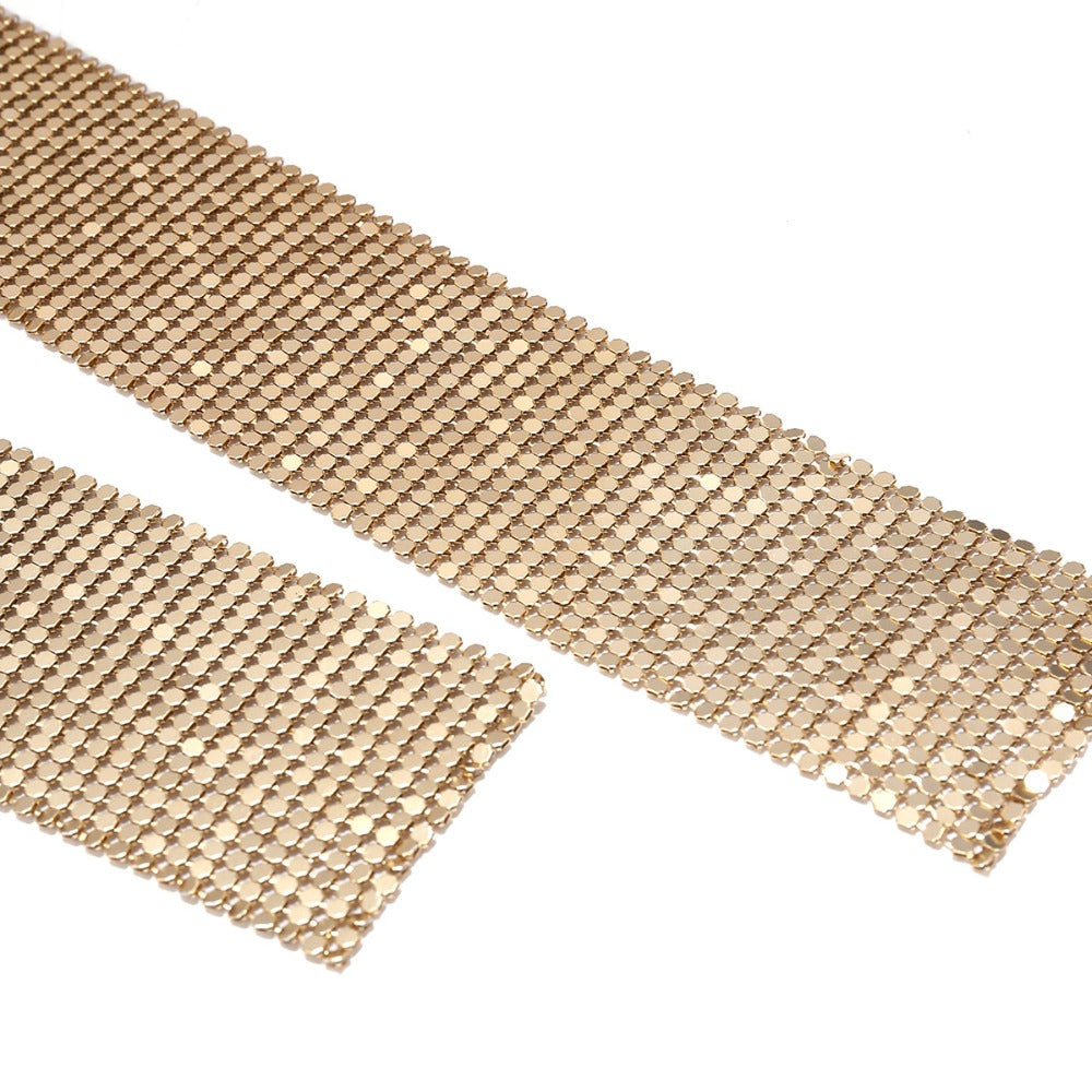 Thelma Sequin Metallic Look Scarf - 3 Colors