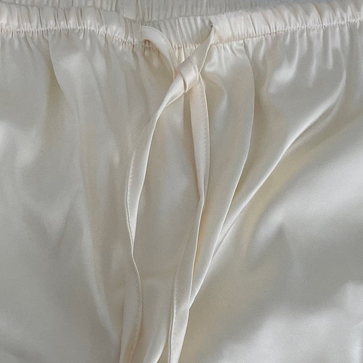 Tossa Draw String Waist Maxi Satin Skirts - 7 Colors