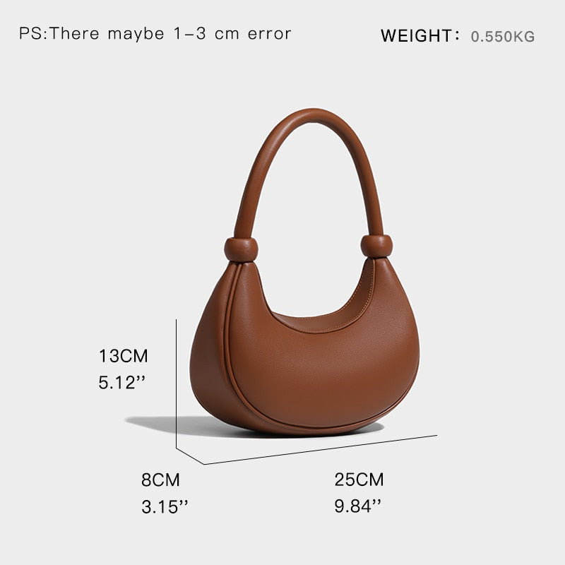 Ulani Half Moon Mini Hobo Bags - 3 Colors