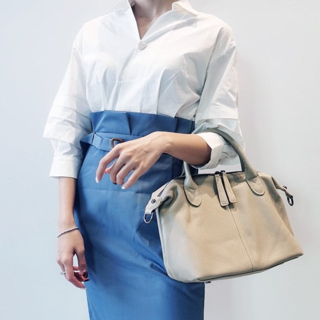 Ulla Genuine Leather Boston Bowling Bags - 7 Colors