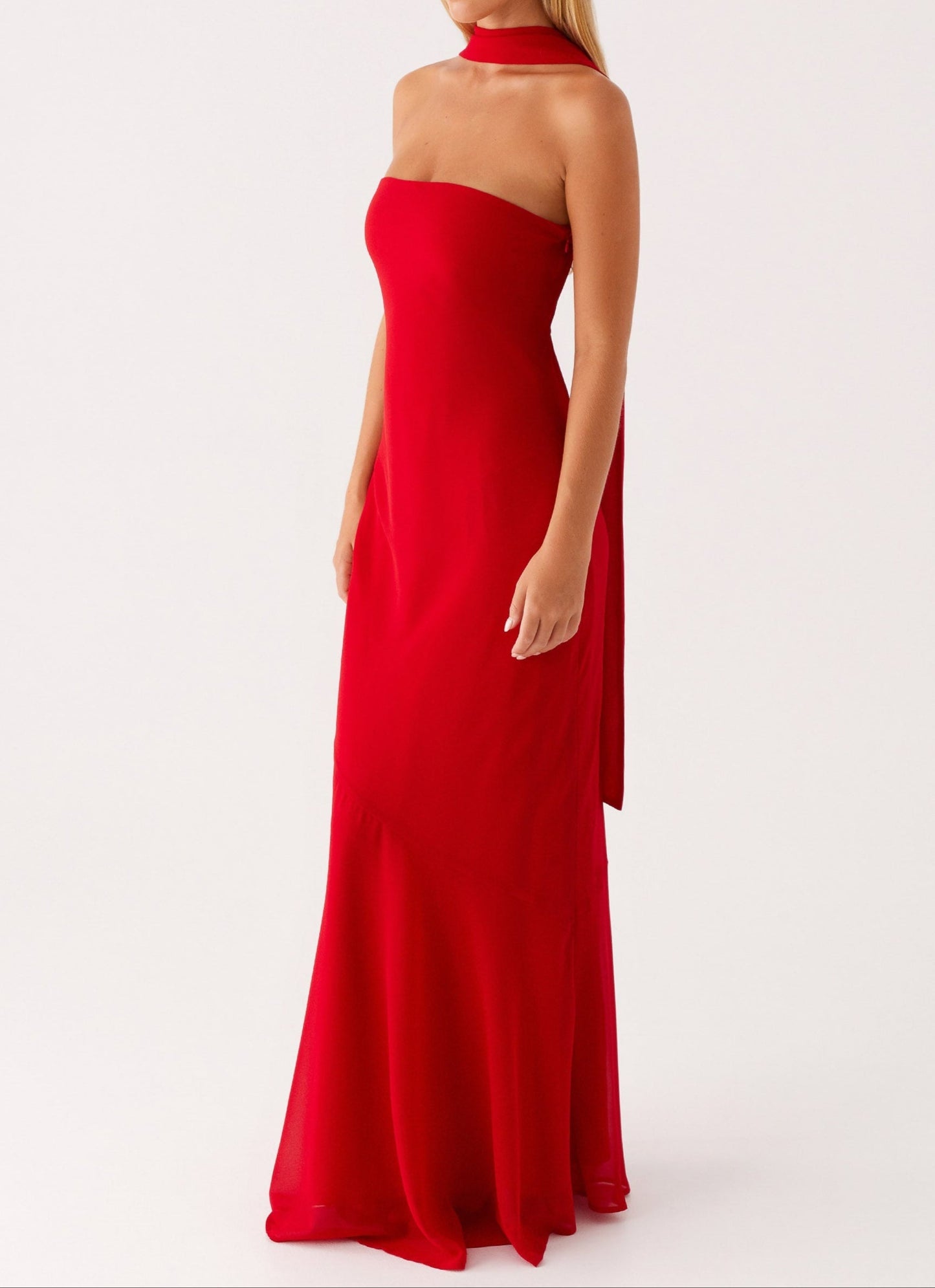 Pasquelina Maxi Dress - Red