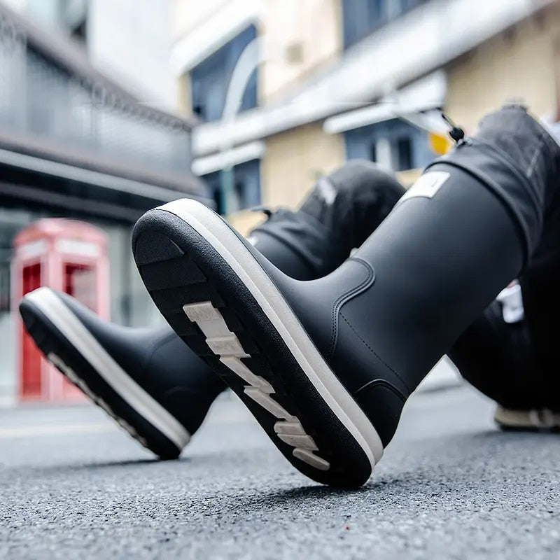 Unisex Fisherman Camping Rain Boots