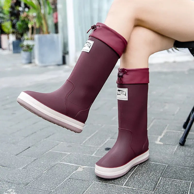 Unisex Fisherman Camping Rain Boots