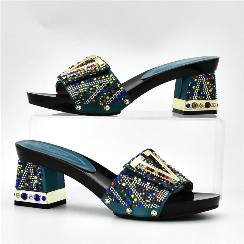 Valeria Jeweled Sandals - 6 Colors