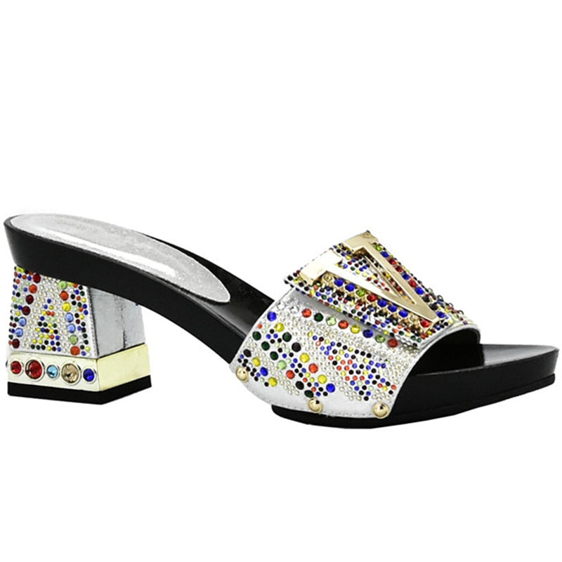 Valeria Jeweled Sandals - 6 Colors